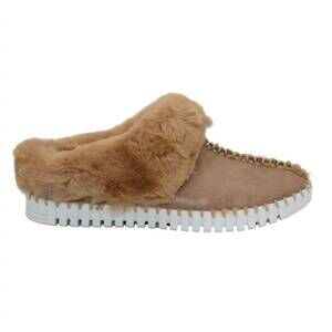 NEW ERIC MICHAEL women's mina plume shoes in taupe